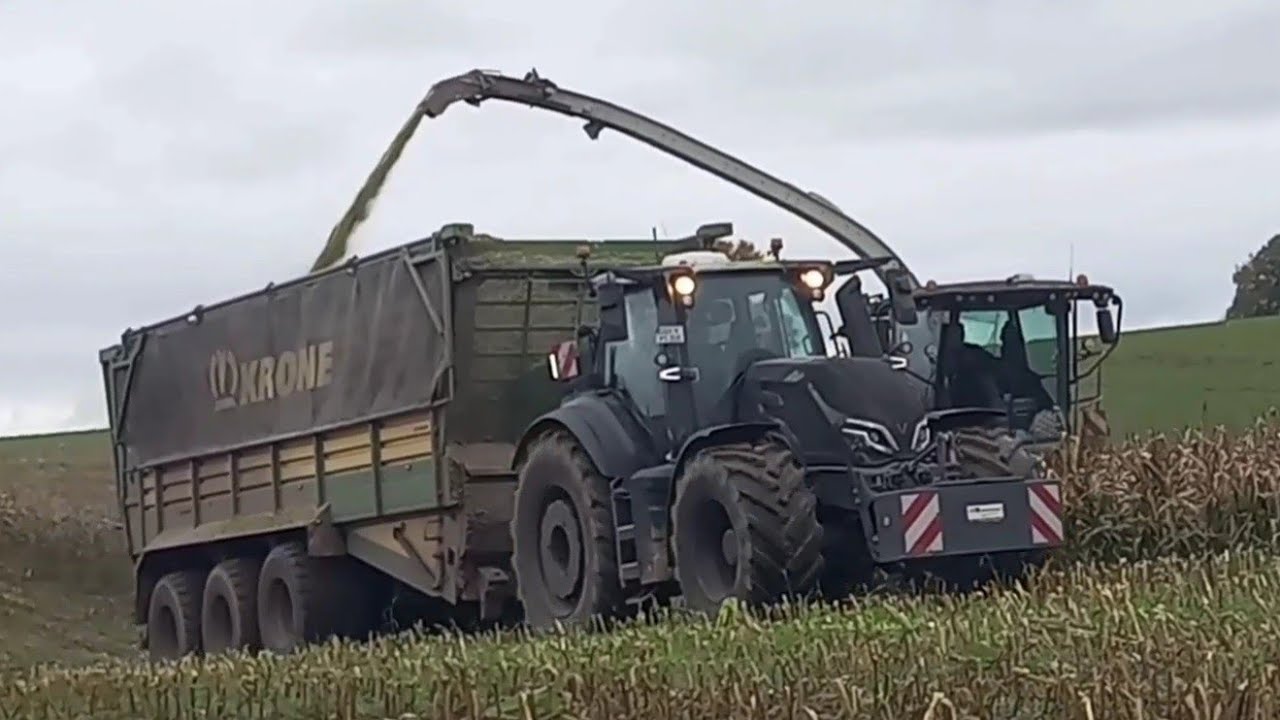 Maisernte ClaascJaguar 960,Fendt 900,SteyrValtra,Krone TX ,Kaweco Radium,Krampe Big Body