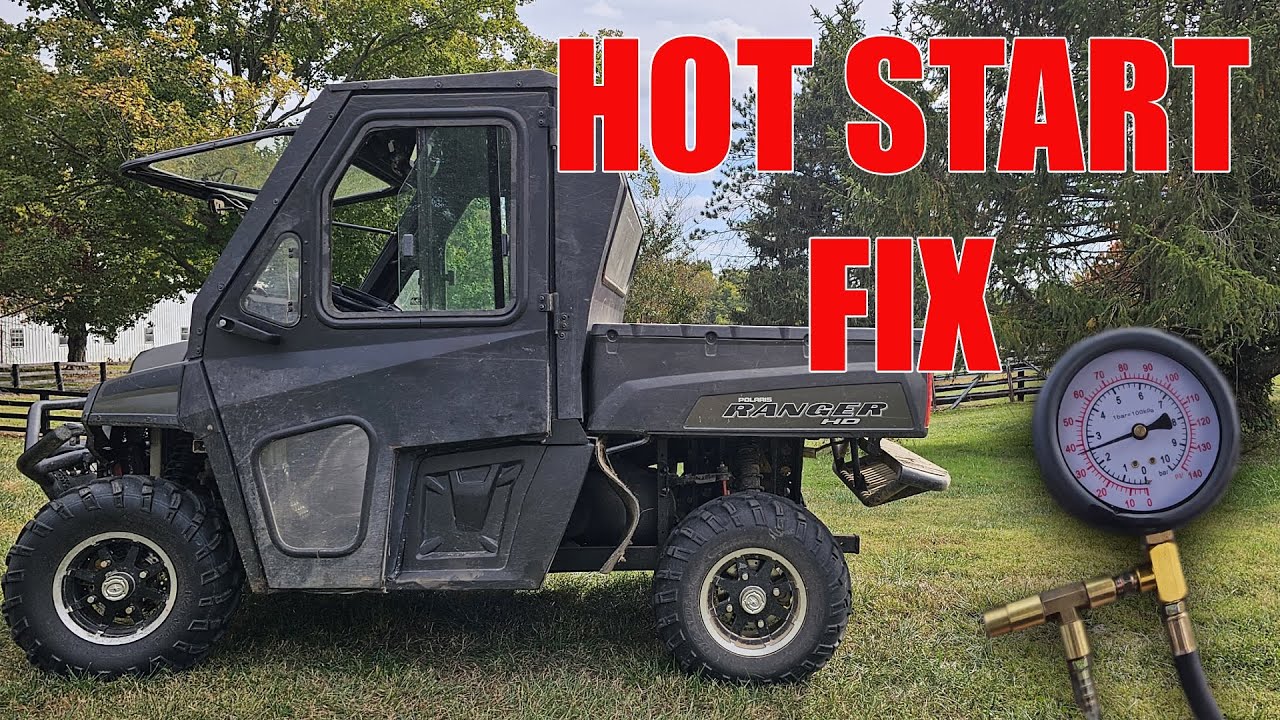 Я наконец-то исправил проблему с горячим запуском Polaris Ranger!