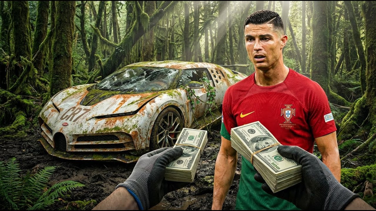 HE DIDN'T KNOW! Restoring Ronaldo's $9,000,000 Bugatti Centodieci | Full ASMR Car Restoration
