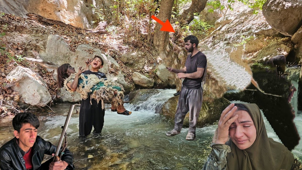 The Hossein family's breathtaking struggle to survive and build a hut in the heart of wild nature!