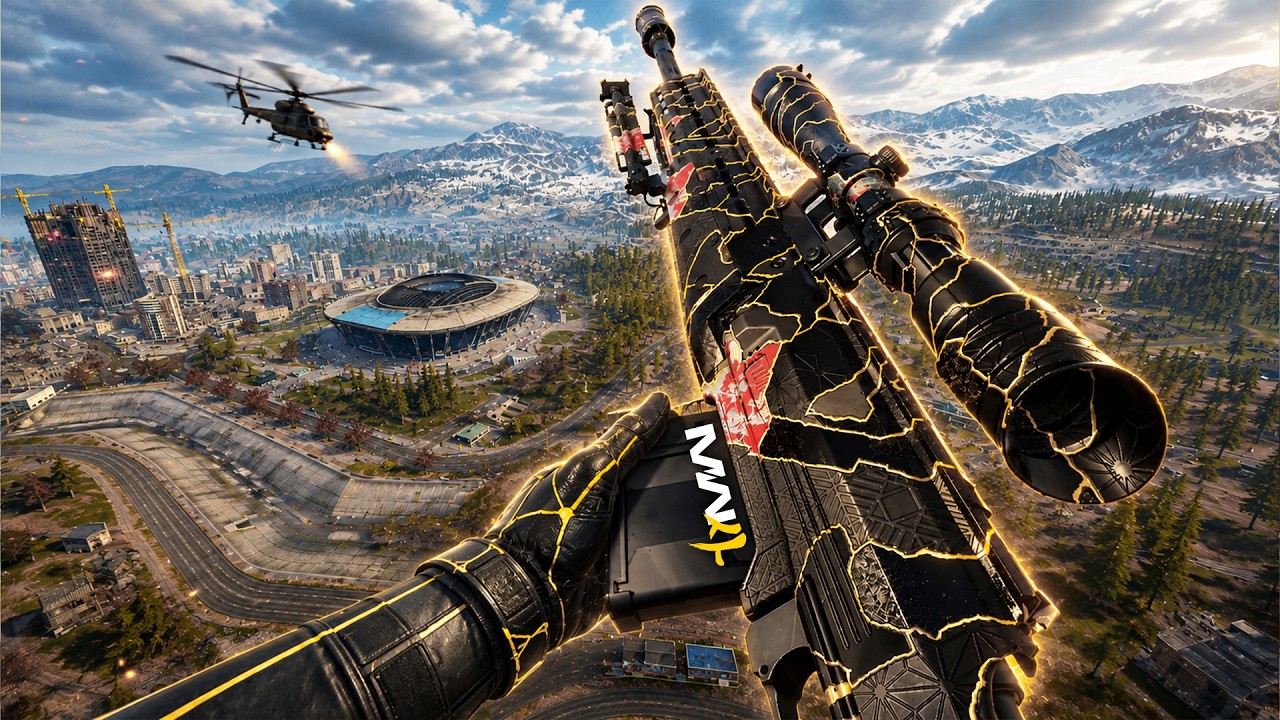 Warzone HDR Sniper Gameplay | Solo win Battle Royale (No Commentary)