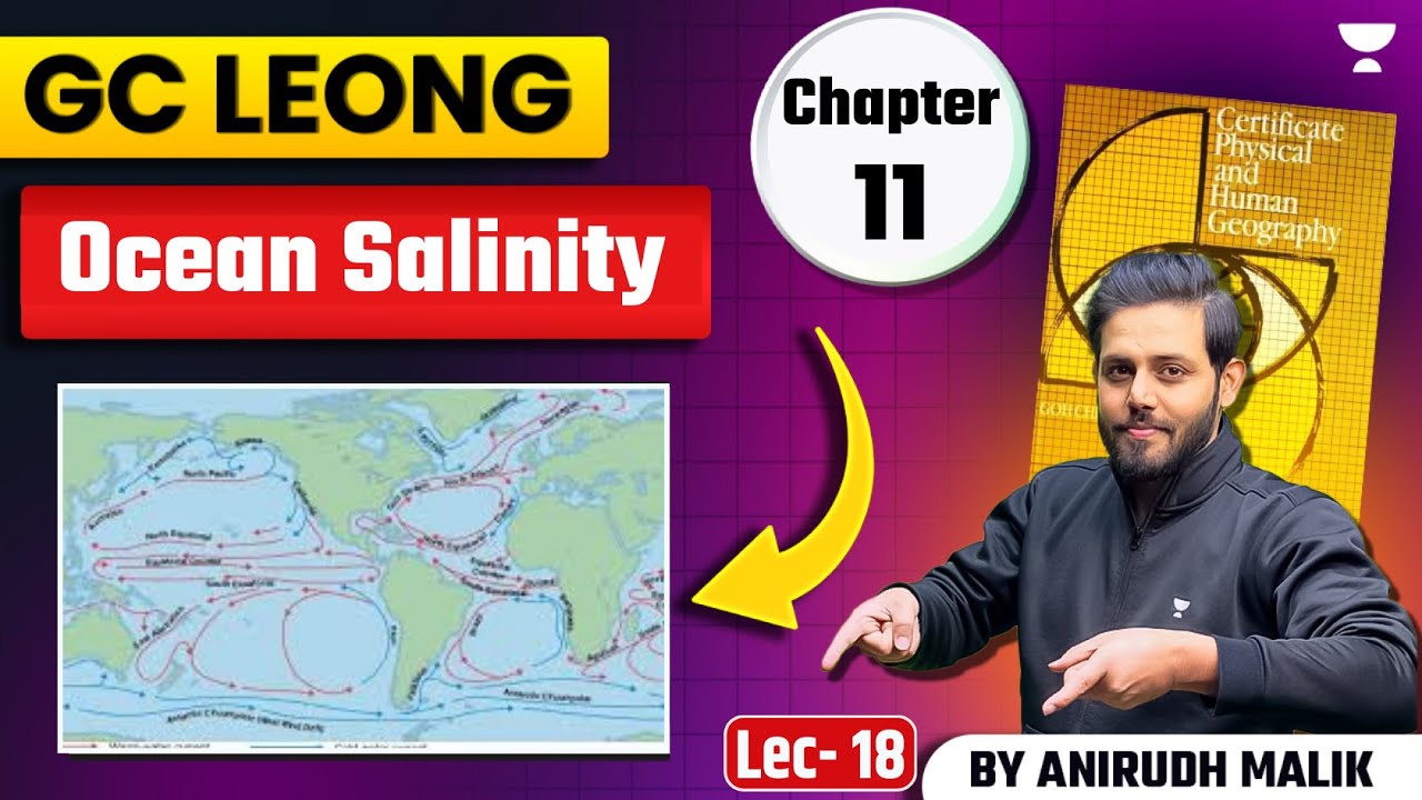 [Geography] Ocean Salinity | GC Leong Series | UPSC Prelims 2025 | Anirudh Malik