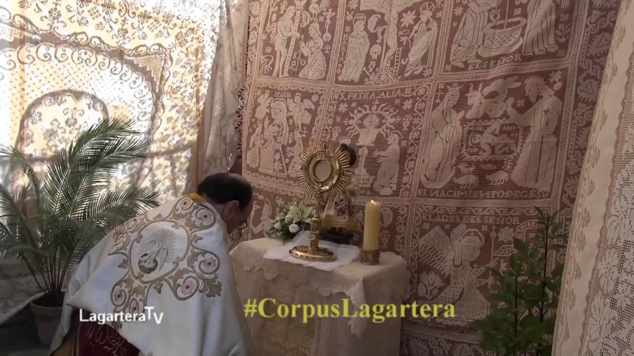 Corpus Lagartera 14 Altar Corpus Christi en Bocacalle 01 (Toledo) CLM