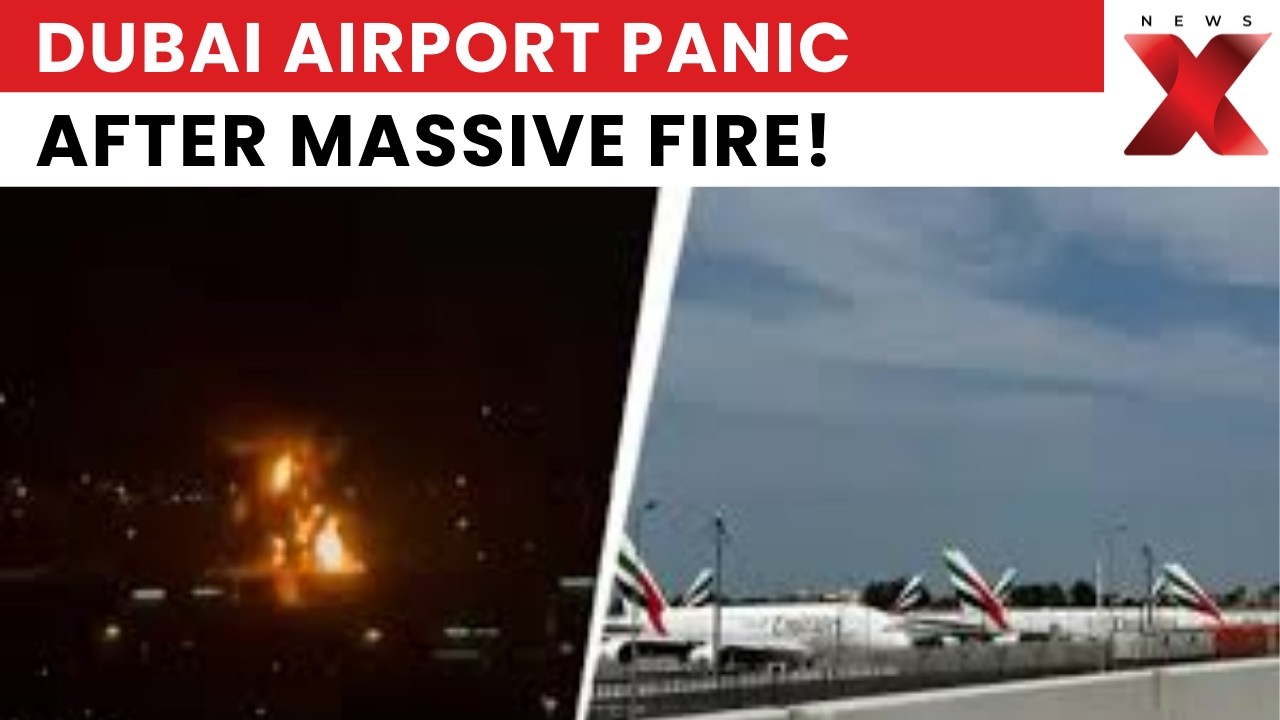Dubai Airport Flights Suspended As Huge Blaze Engulfs Nearby Oil Facility | NewsX