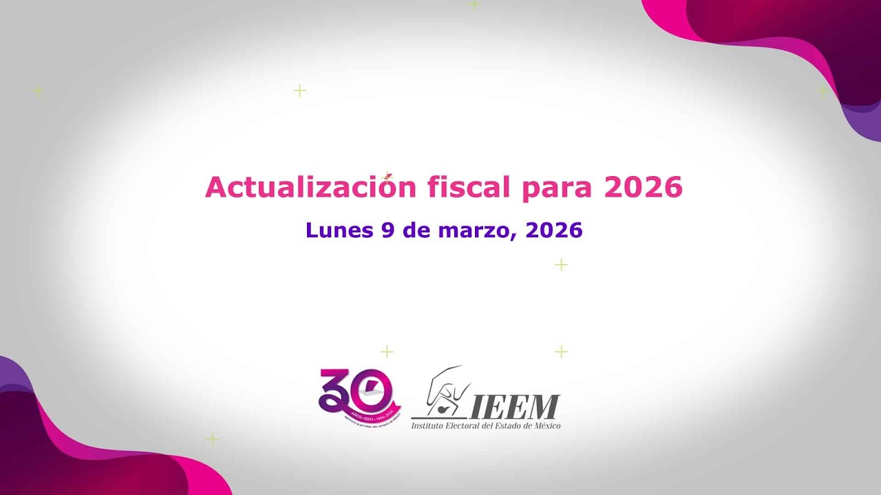 Actualización fiscal para 2026.