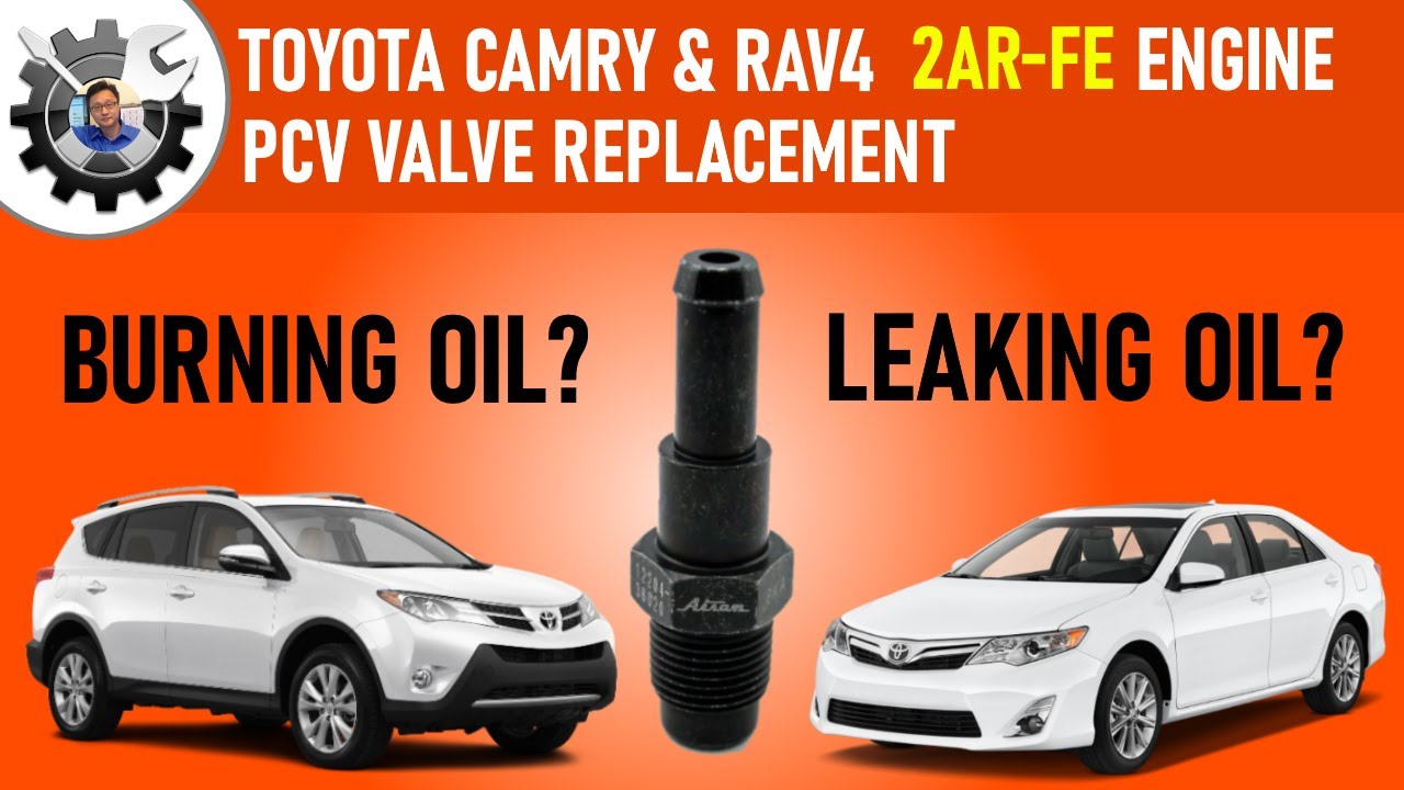 Замена PCV двигателя Toyota 2AR-FE