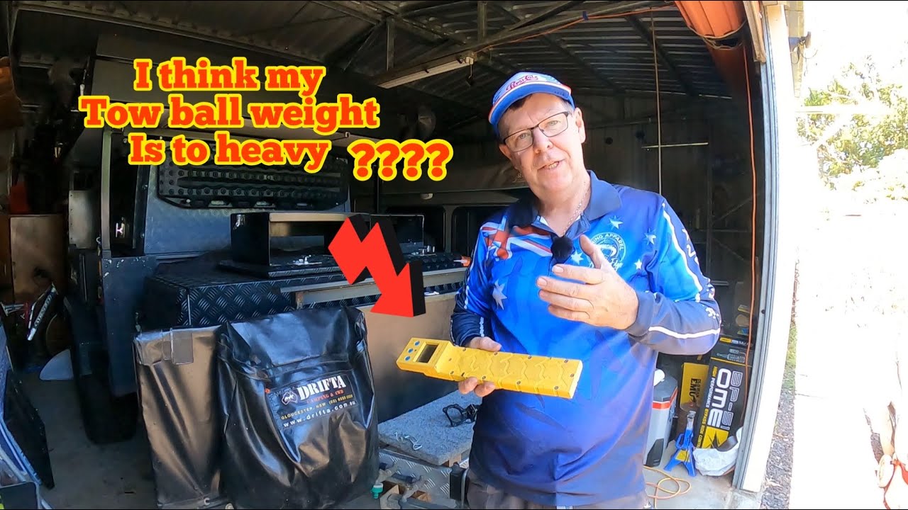 Is your tow ball weight to heavy