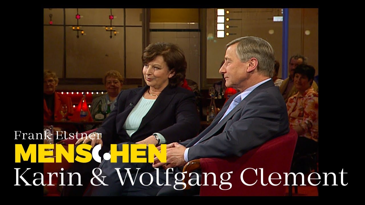 Karin & Wolfgang Clement | Frank Elstner Menschen