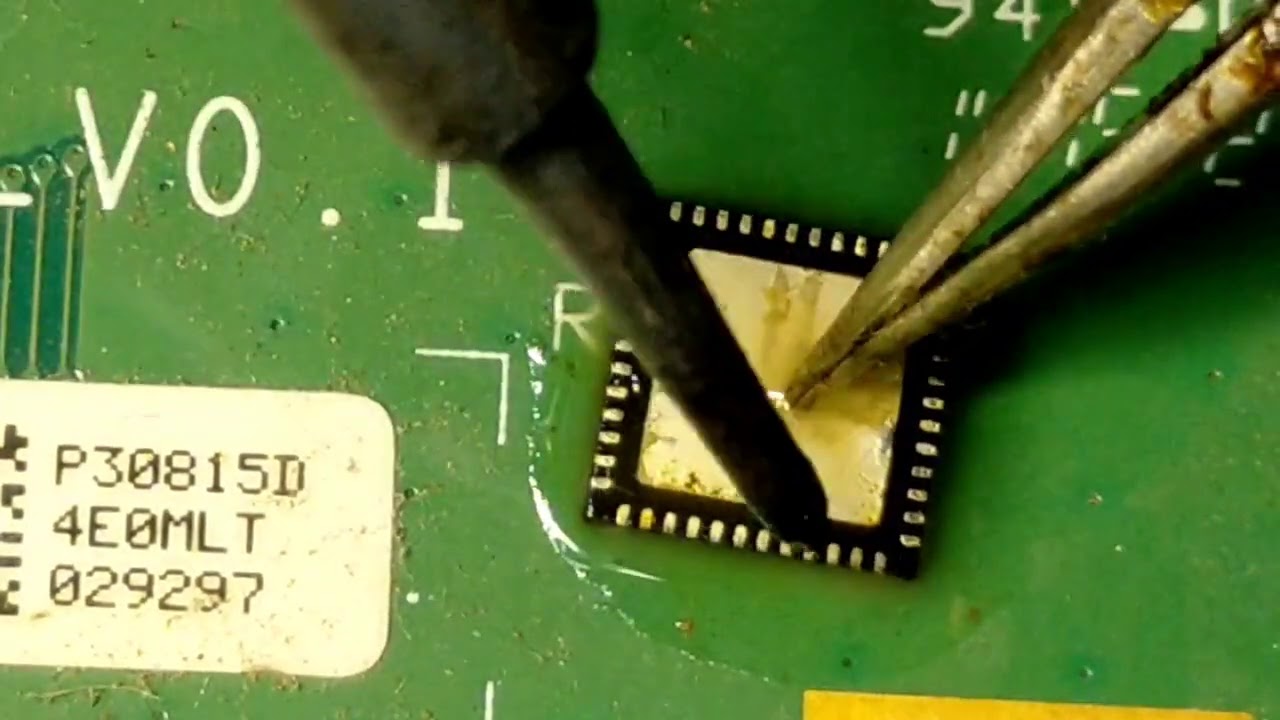 IC RE SOLDERING VIDEO