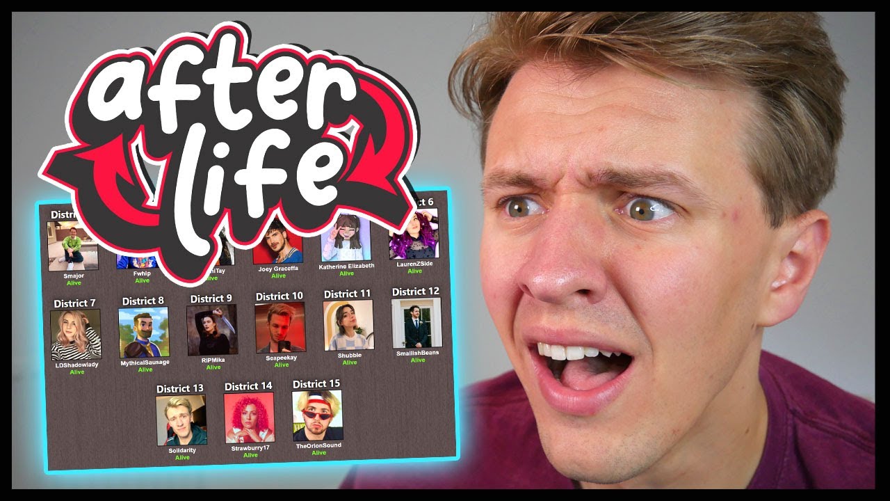 I Put The AFTERLIFE SMP YouTubers In A Hunger Games And This Happened..