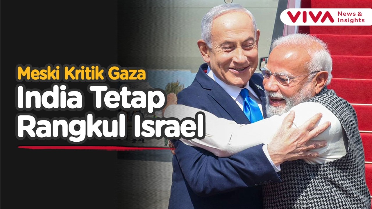 Kemesraan Narendra Modi & Netanyahu Jadi Sorotan Dunia