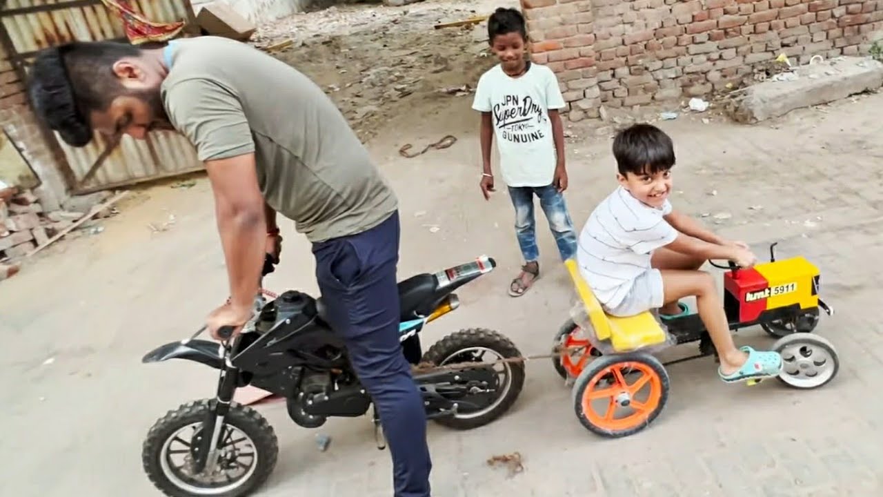 Tractor Vs Dirt bike Tochan | Tractor tod diya 😭 | Yaatri