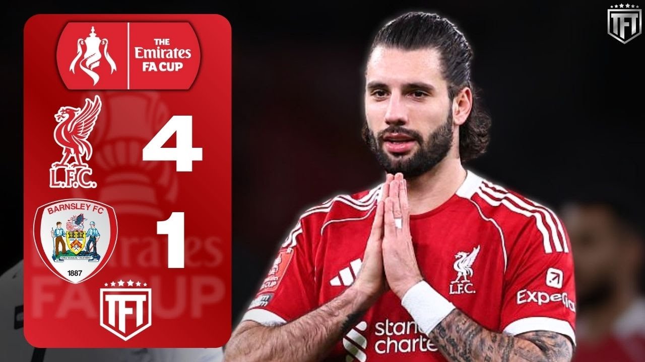 Szoboszlai SCREAMER! Liverpool smash 4 past Barnsley! Liverpool 4-1 Barnsley Highlights
