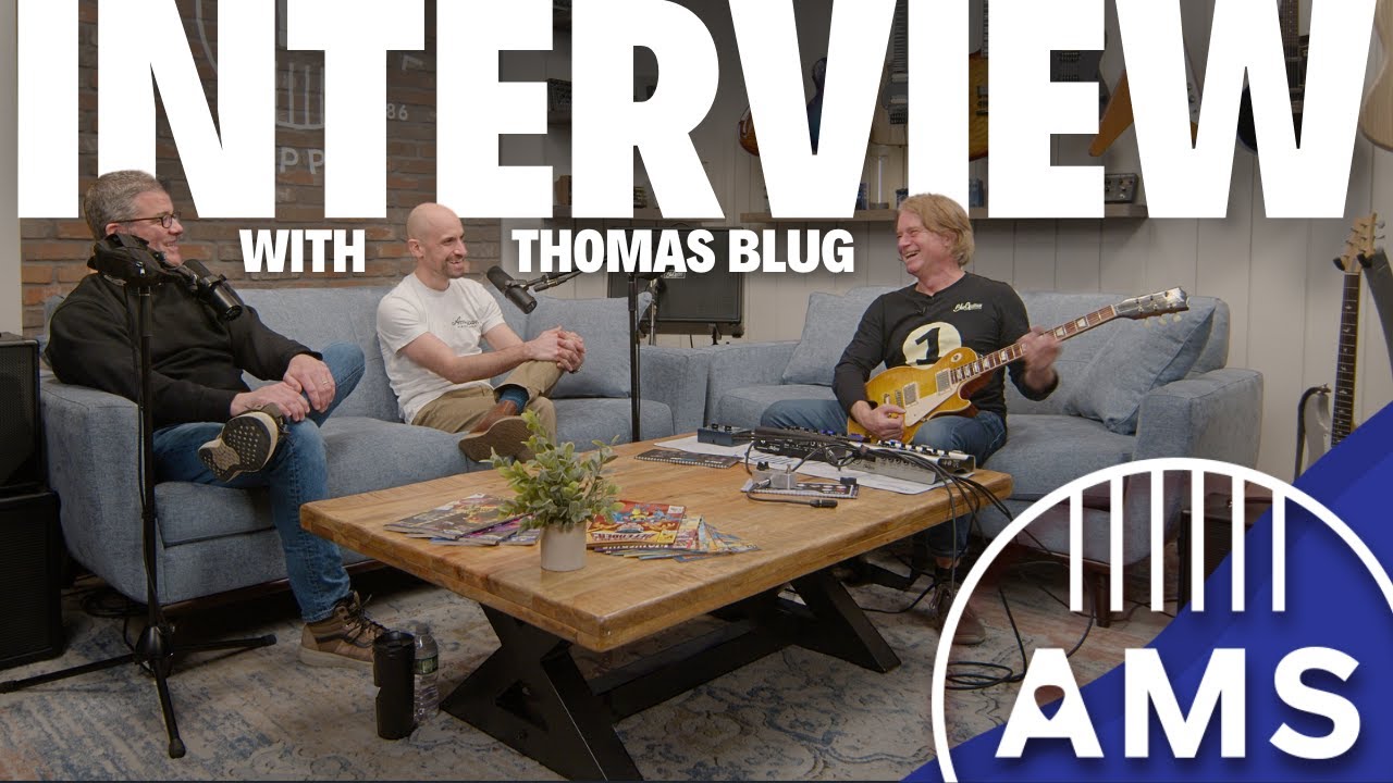 Thomas Blug on Everything You Need to Know About BluGuitar Amps | AMS Interview