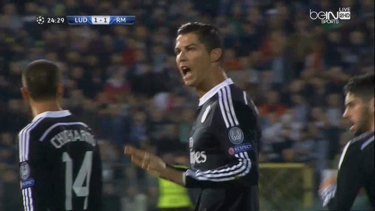 Cristiano Ronaldo Vs Ludogorets Away (English Commentary) 14-15 HD 720p