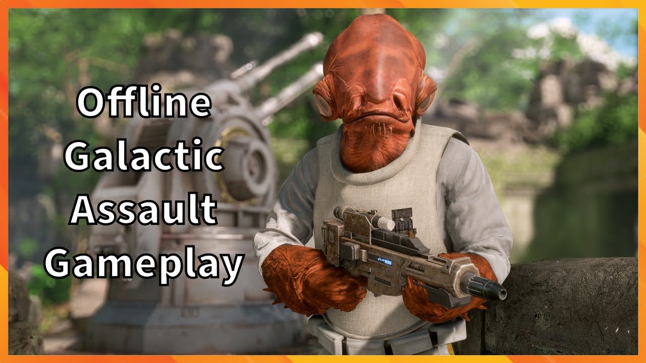 Offline Galactic Assualt Gameplay Star Wars Battlefront 2