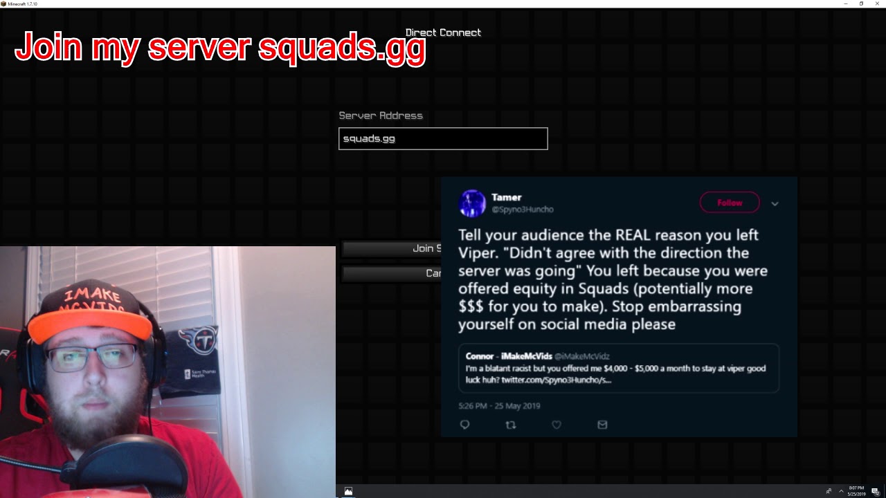 the REAL reason I left viper... (FACECAM)