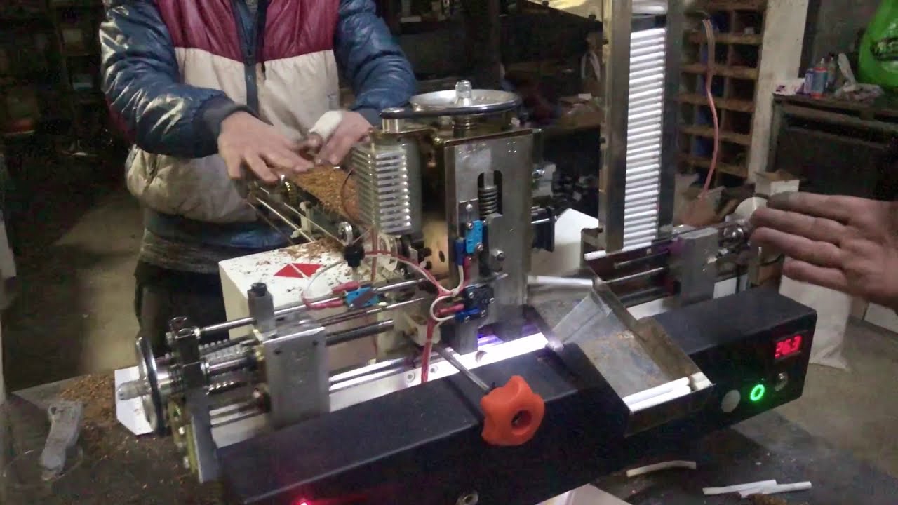mekanik slim sigara dolum makınası versiyon 2