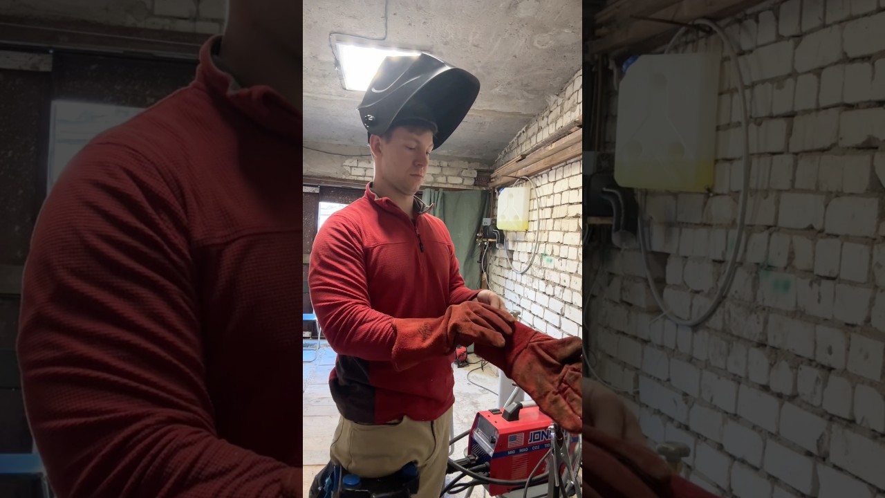 В гараж после зимы! #diy #tools #сварка #tig #ремонт #уборка