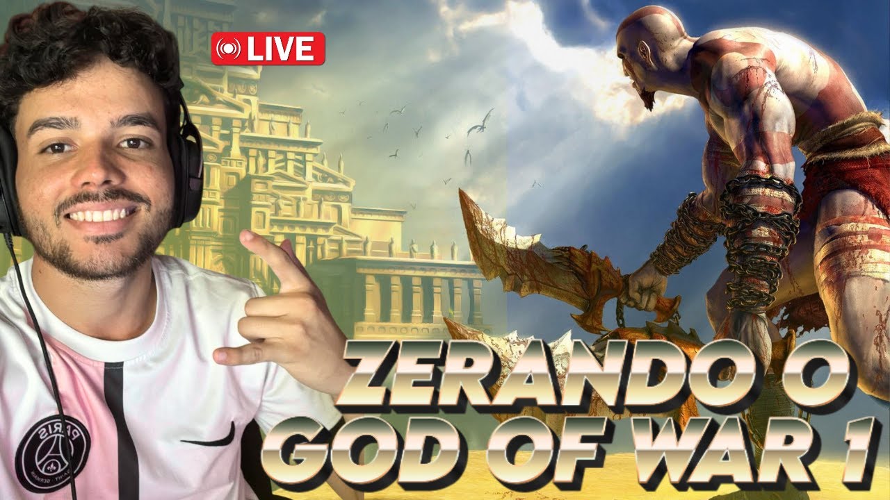 🔴AO VIVO: ZERANDO O GOD OF WAR NO MAIS HARD