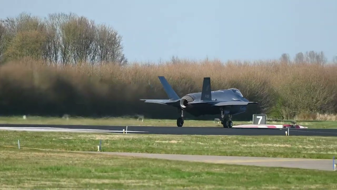 Rammstein Flag, take-off F35. 2 april 2025