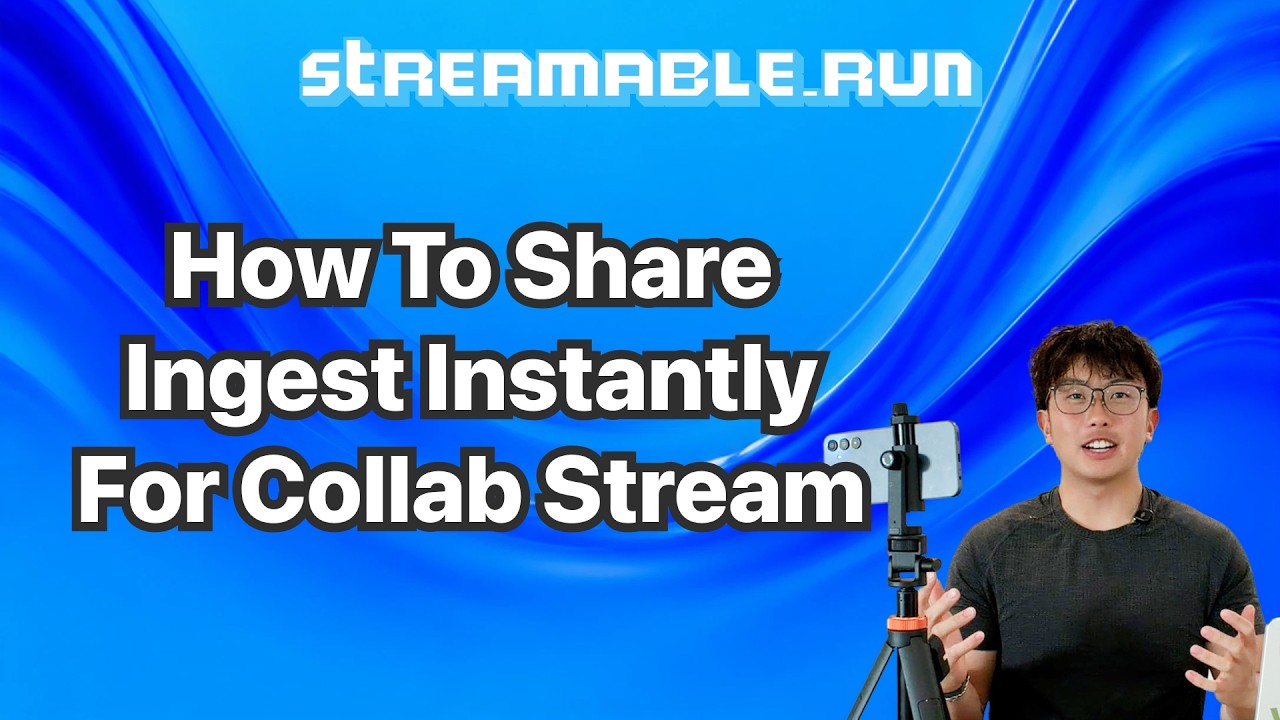 How To Share Ingest Instantly For Collab Stream On Streaming Server