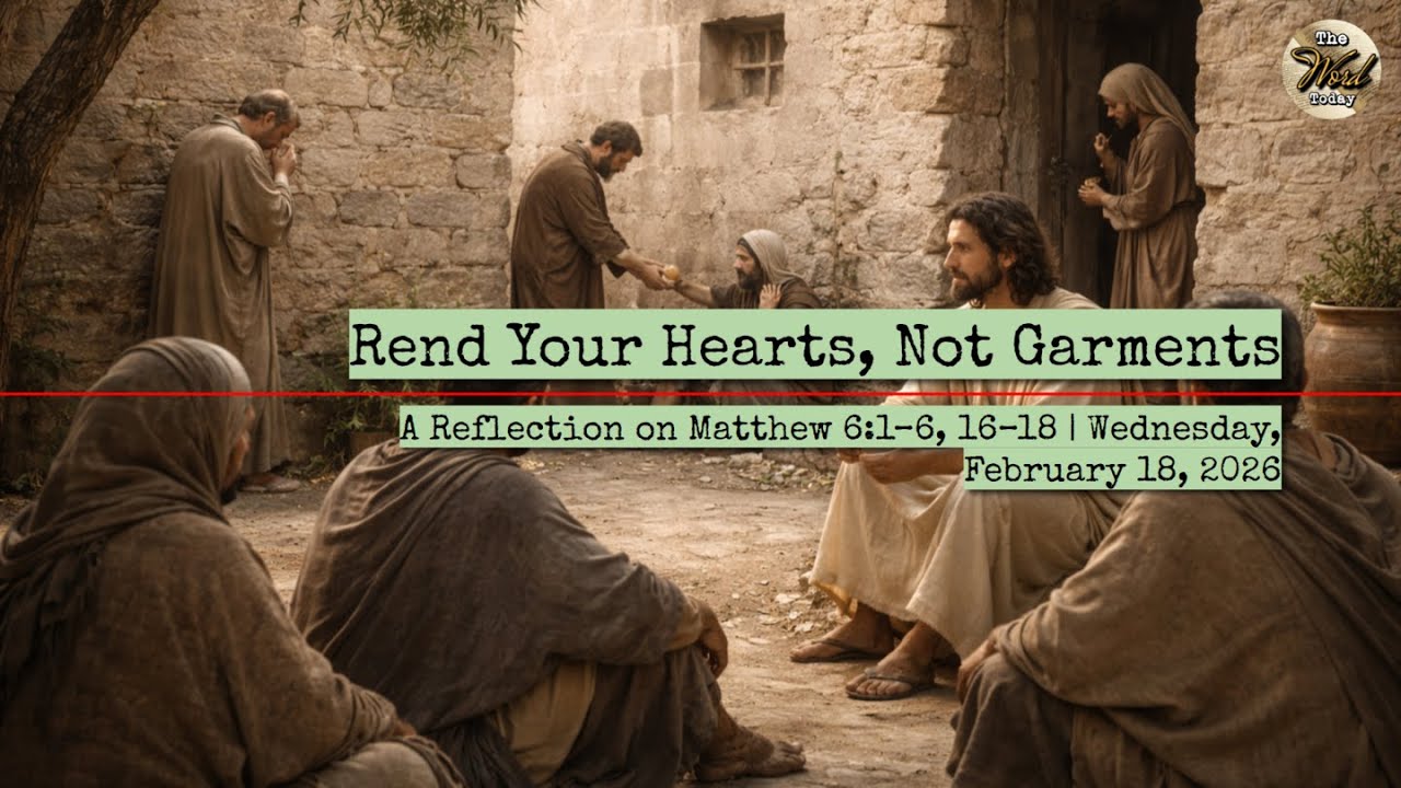Rend Your Hearts, Not Garments – A Reflection on Matthew 6:1–6, 16–18 | Wednesday, February 18, 2026