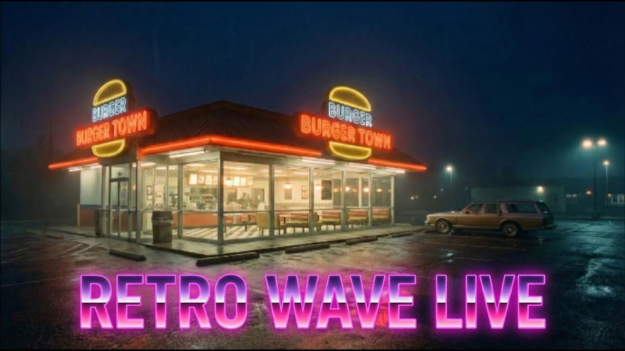 Synthwave Radio – Neon Diner Nights