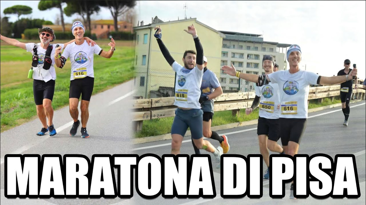 Maratona di Pisa 2025 da Veri RunMolliti