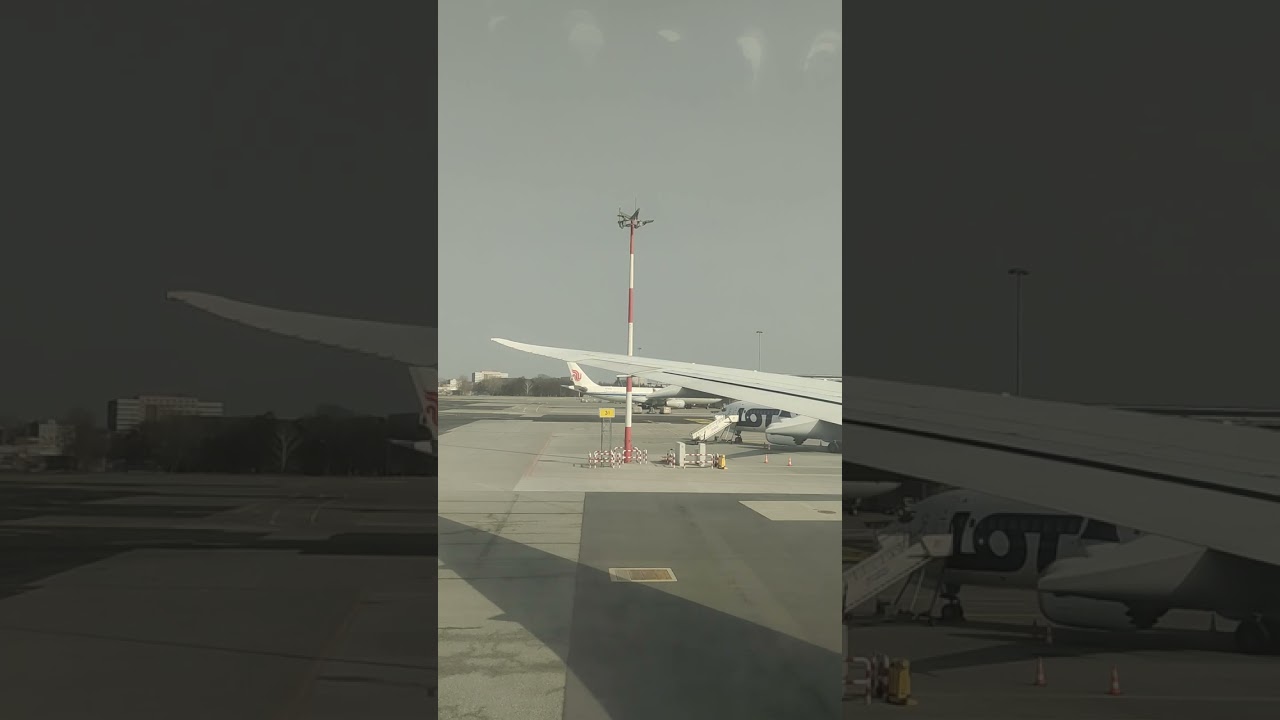 Landing at The Warsaw Airport 