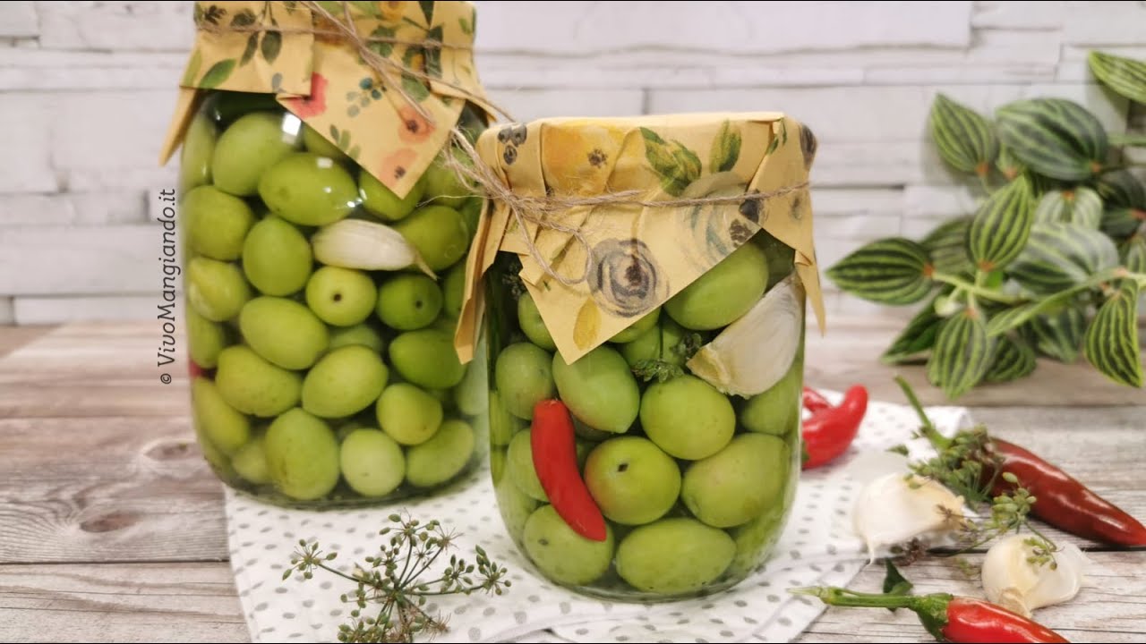 Olive in salamoia, la ricetta facile e veloce della mia famiglia