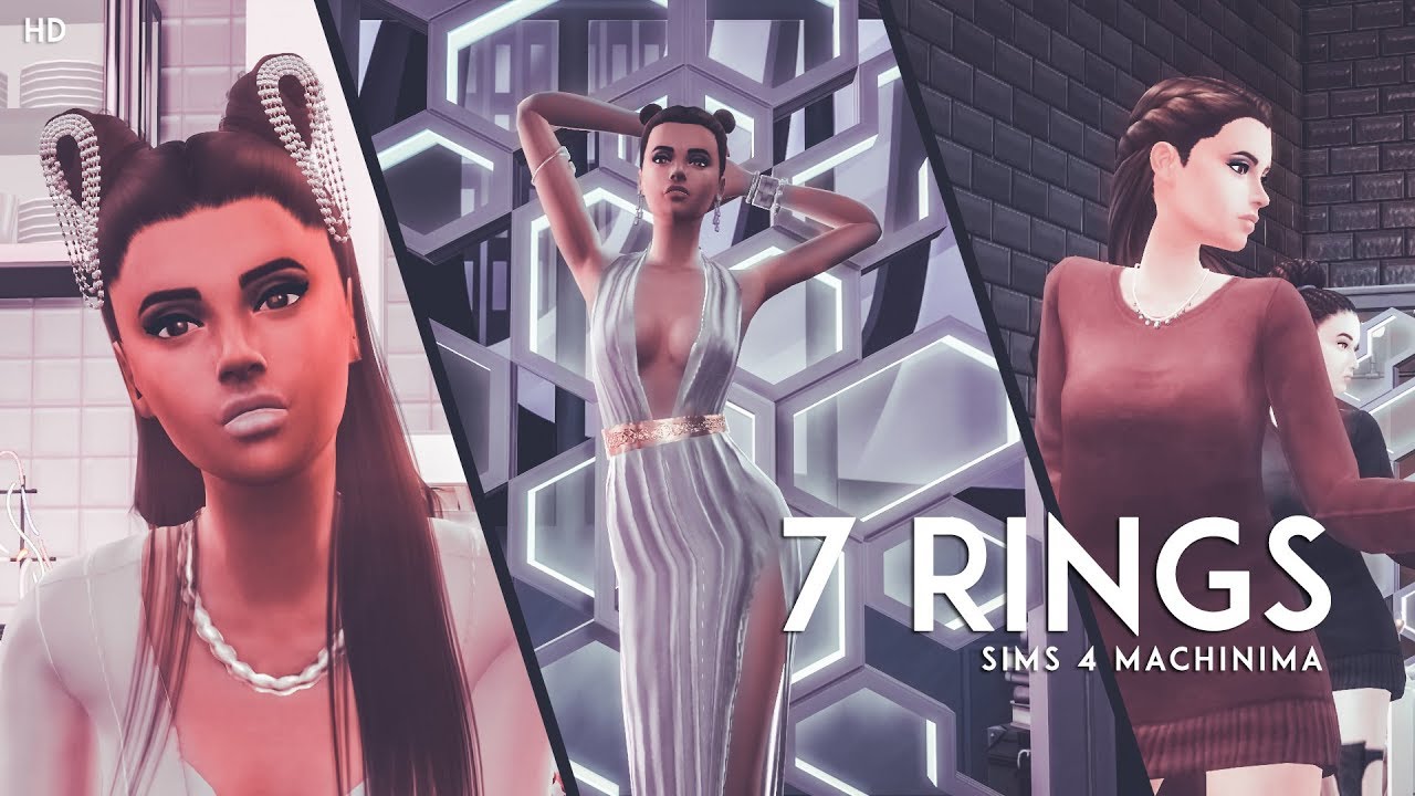 Ariana Grande - 7 Rings | SIMS 4 PARODY