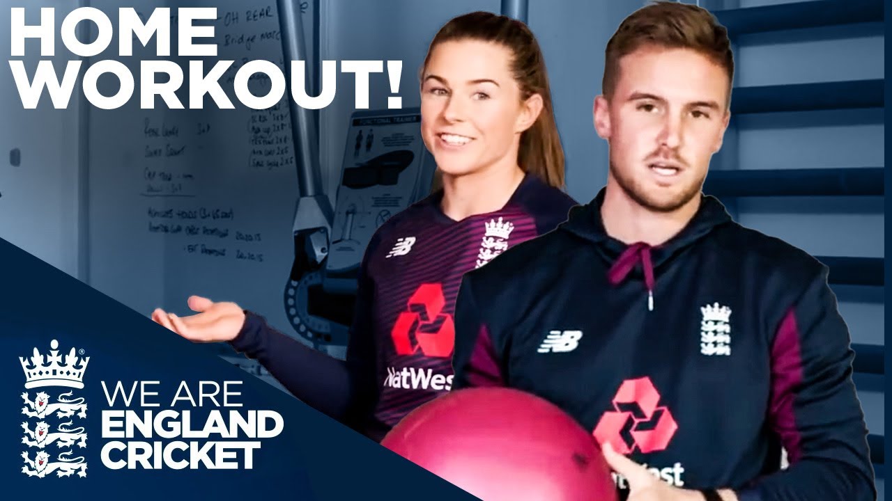 How To Stay Fit At Home With England Cricketers! | Home Fitness Workouts! | Vitality Fit 4 Cricket