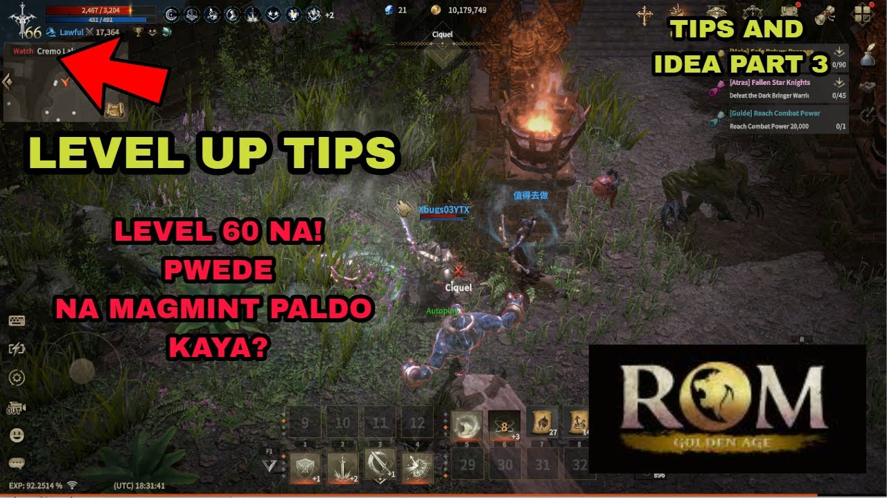 ROM - EASY LEVEL 67 AGAD + PALDO NA BA? TIPS AND IDEA PART 3