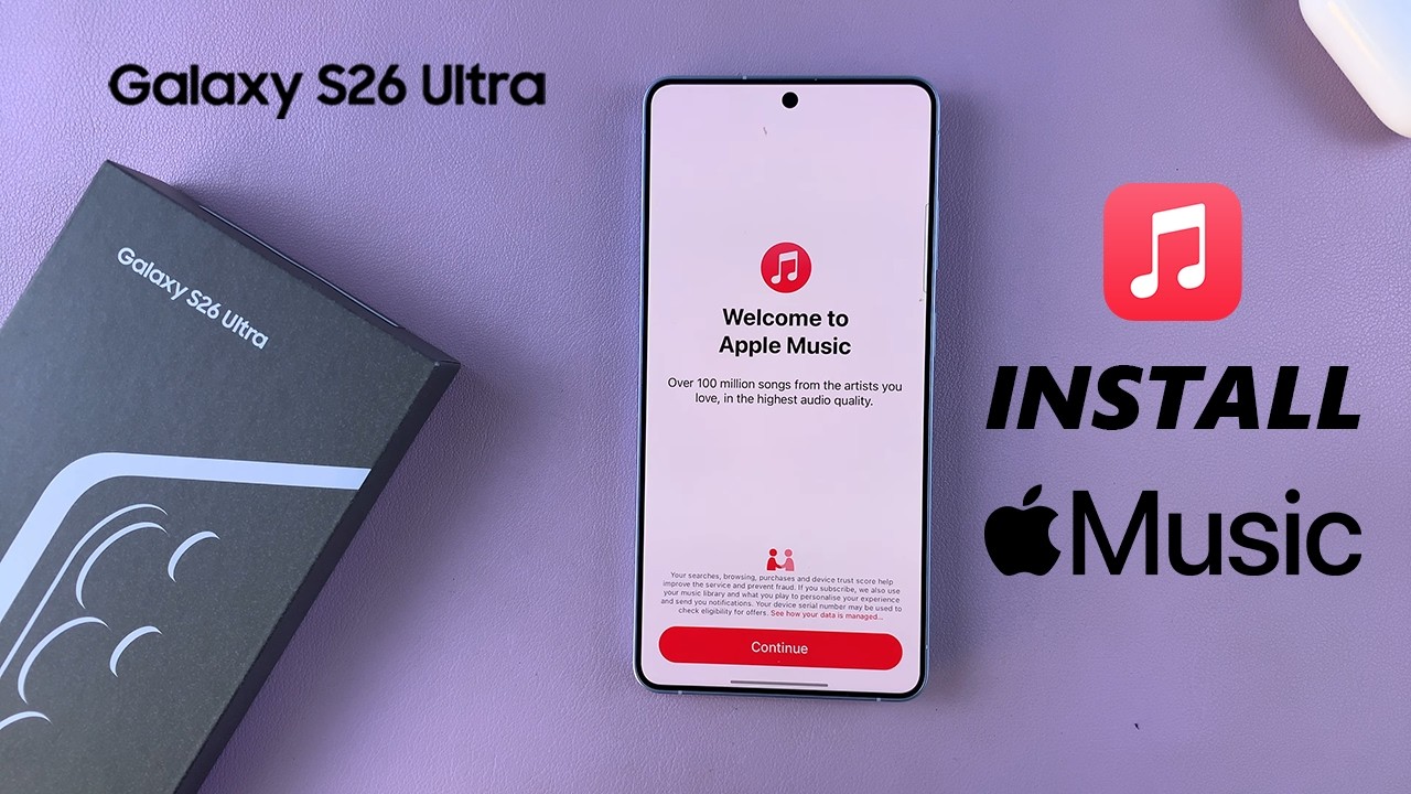 Как установить Apple Music на Samsung Galaxy S26 / S26 Ultra