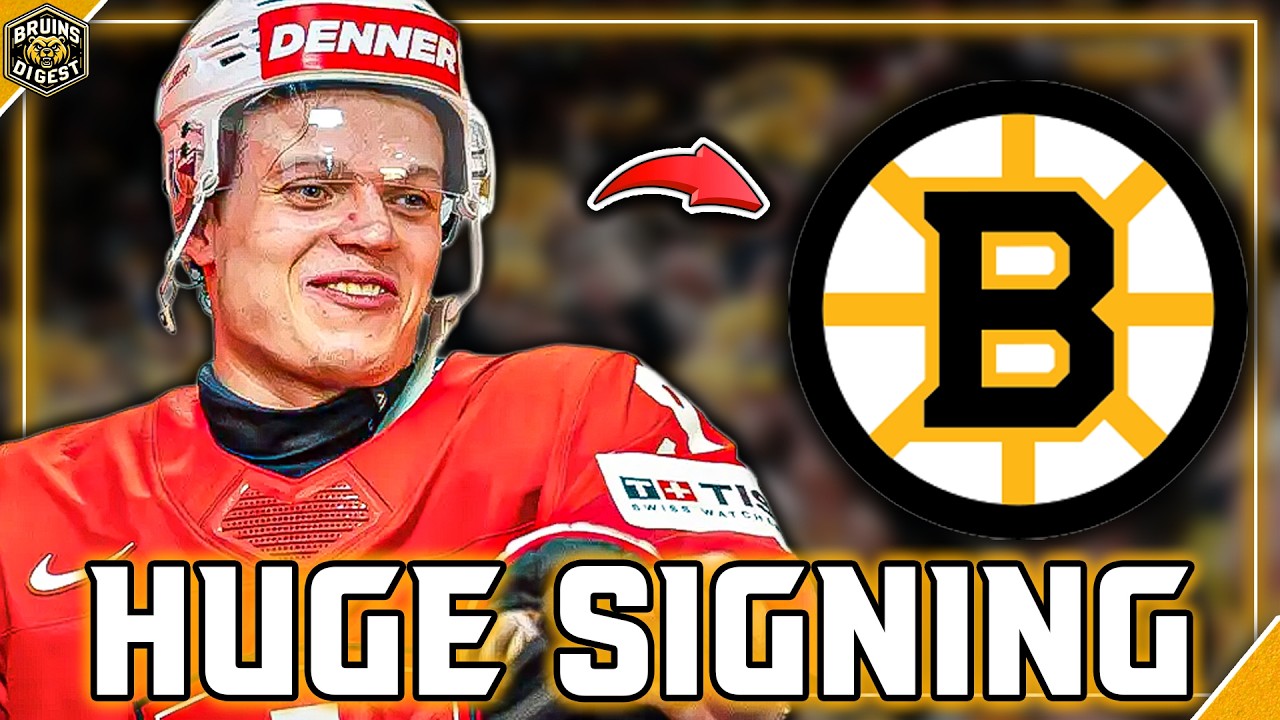 Bruins Make Very Sneaky Signing...