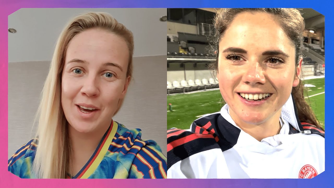VLOG | A BIG week at UWCL with Arsenal & Bayern!  | Beth Mead + Sarah Zadrazil
