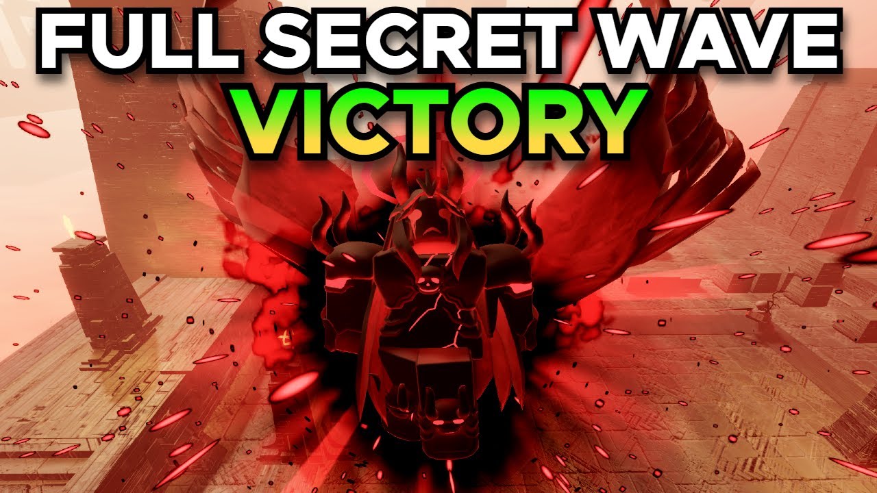 TDX Nightmare Mode FULL SECRET WAVE Victory
