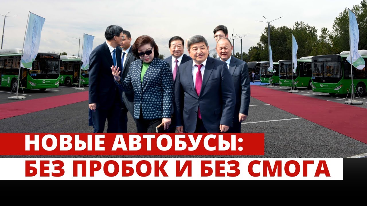 Новые автобусы: без пробок и без смога