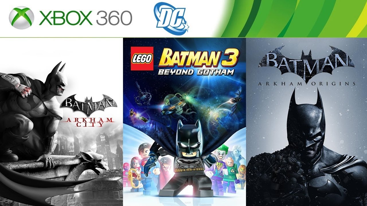 Все игры о Бэтмене на Xbox 360