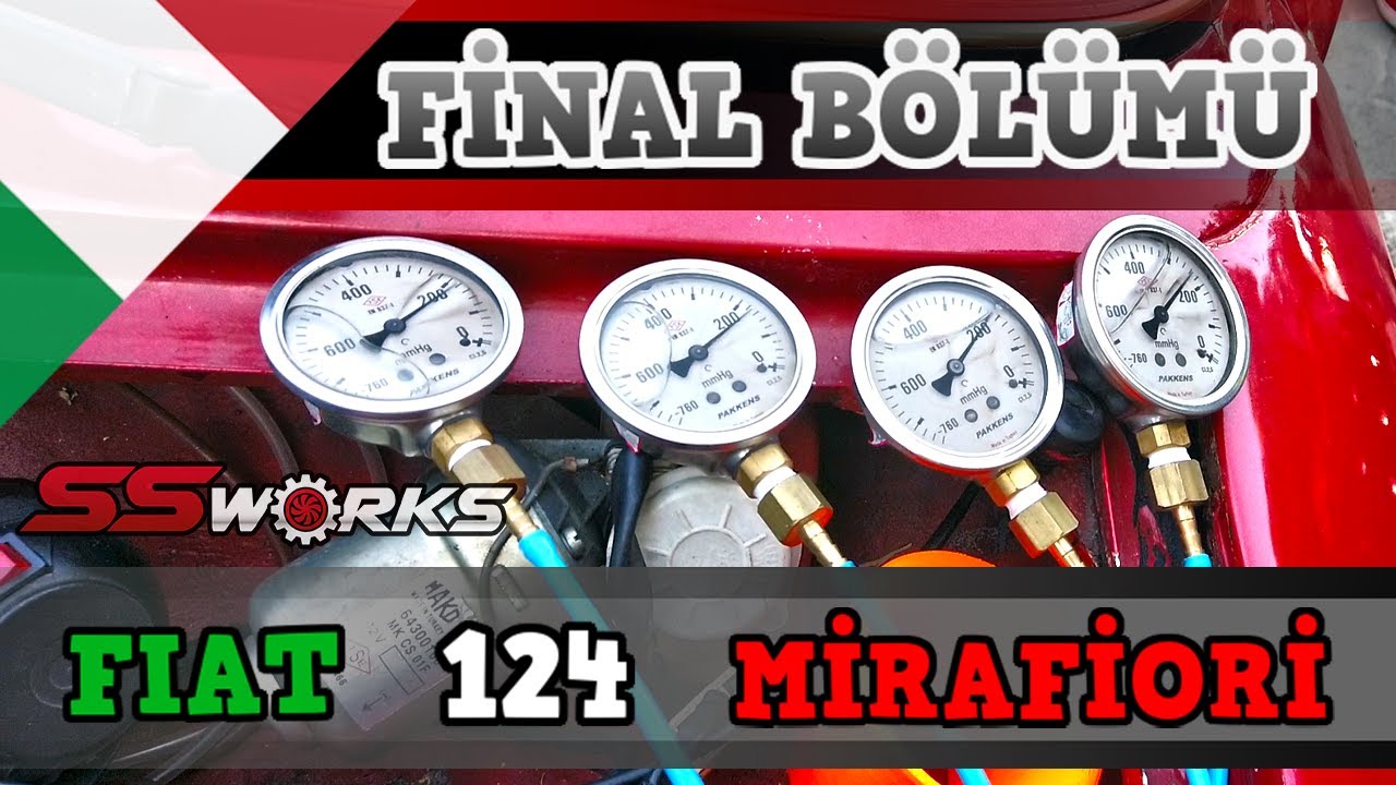 FIAT 124 MIRAFIORI (Final Bölümü)