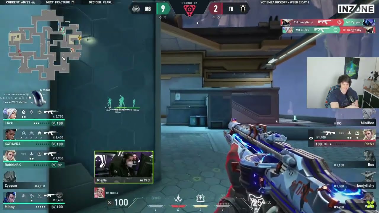 Sliggy is shocked after this Impossible 1v4 Clutch from Heretics RieNs !!!