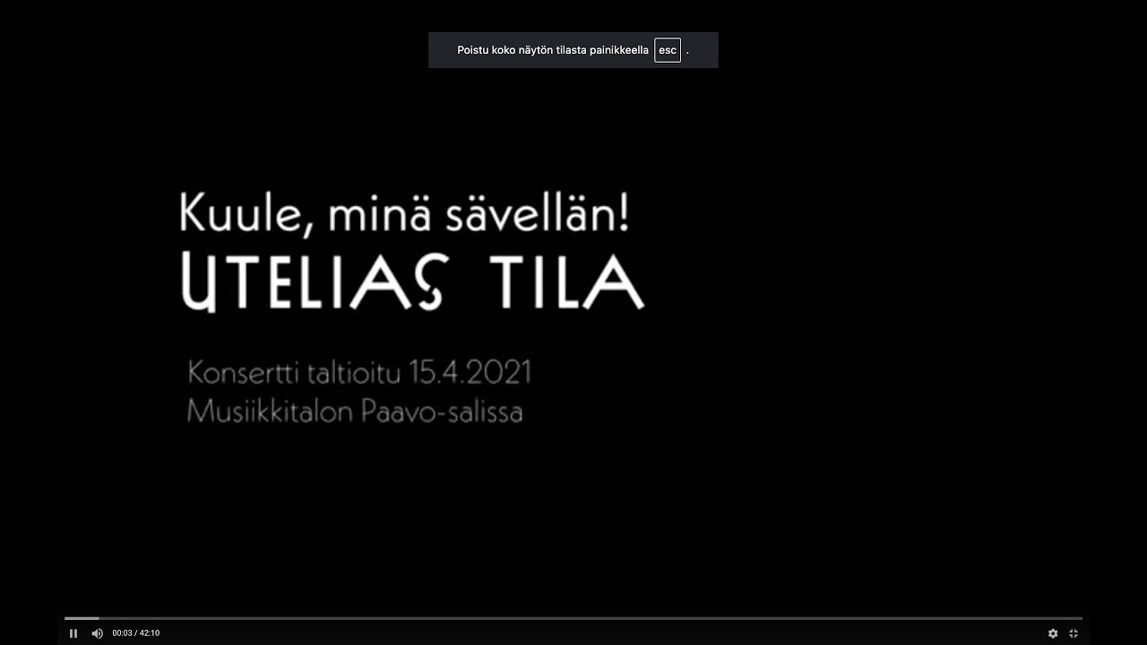 Kuule, minä sävellän! 2021