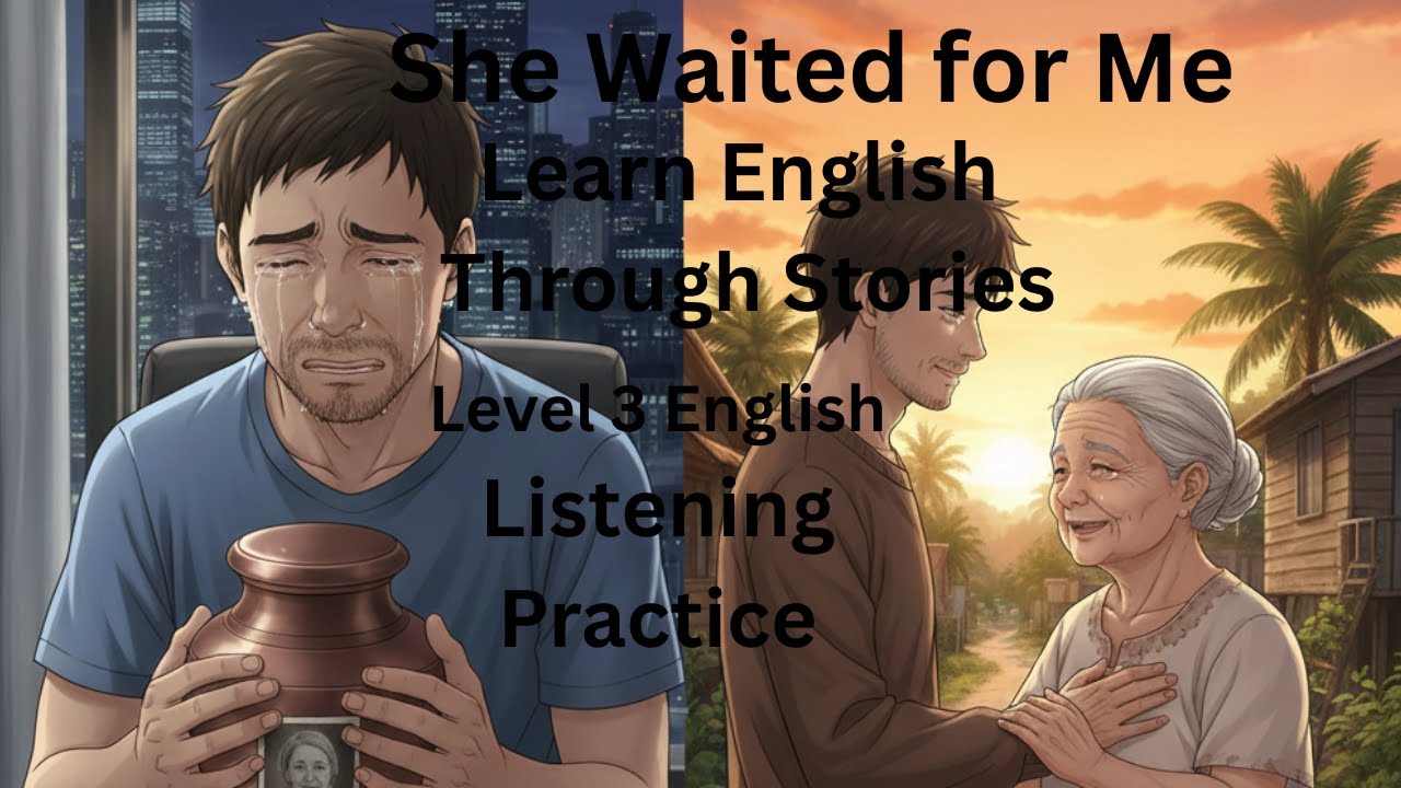 She Waited for Me | Learn English Through Stories | Level 3 English Listening Practice