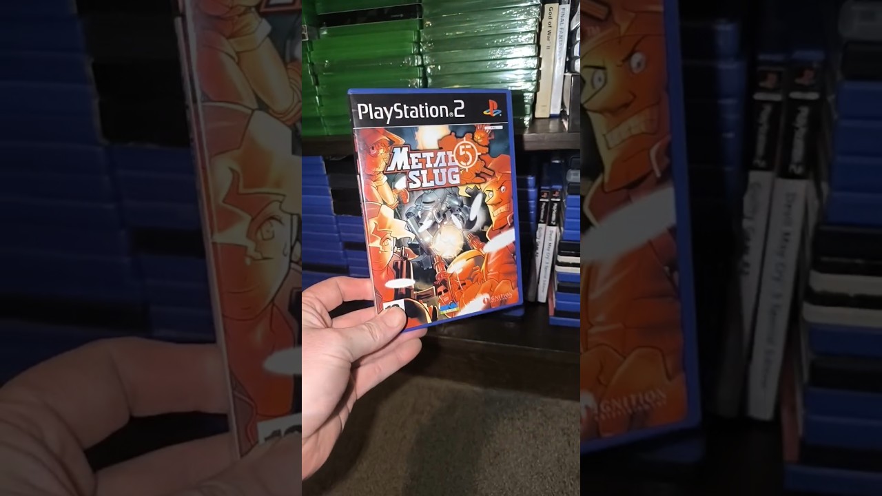 Metal Slug 5 Unboxing #asmr #retro #videogames #nostalgia #ps2