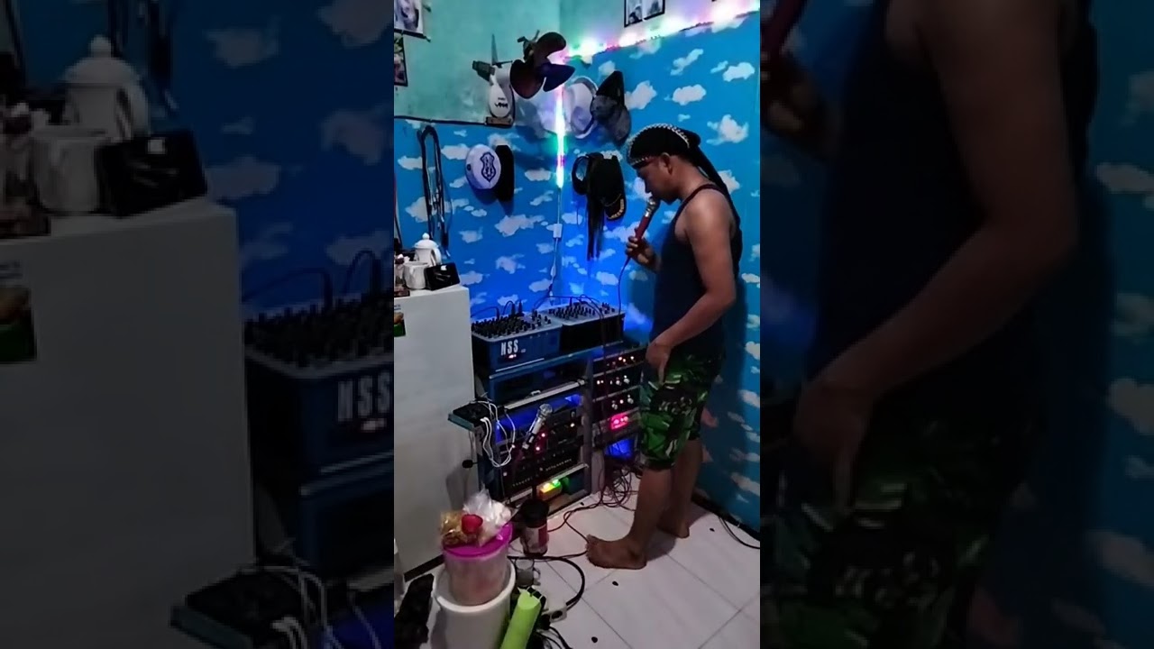tes mixer rakitan suaranya waowww