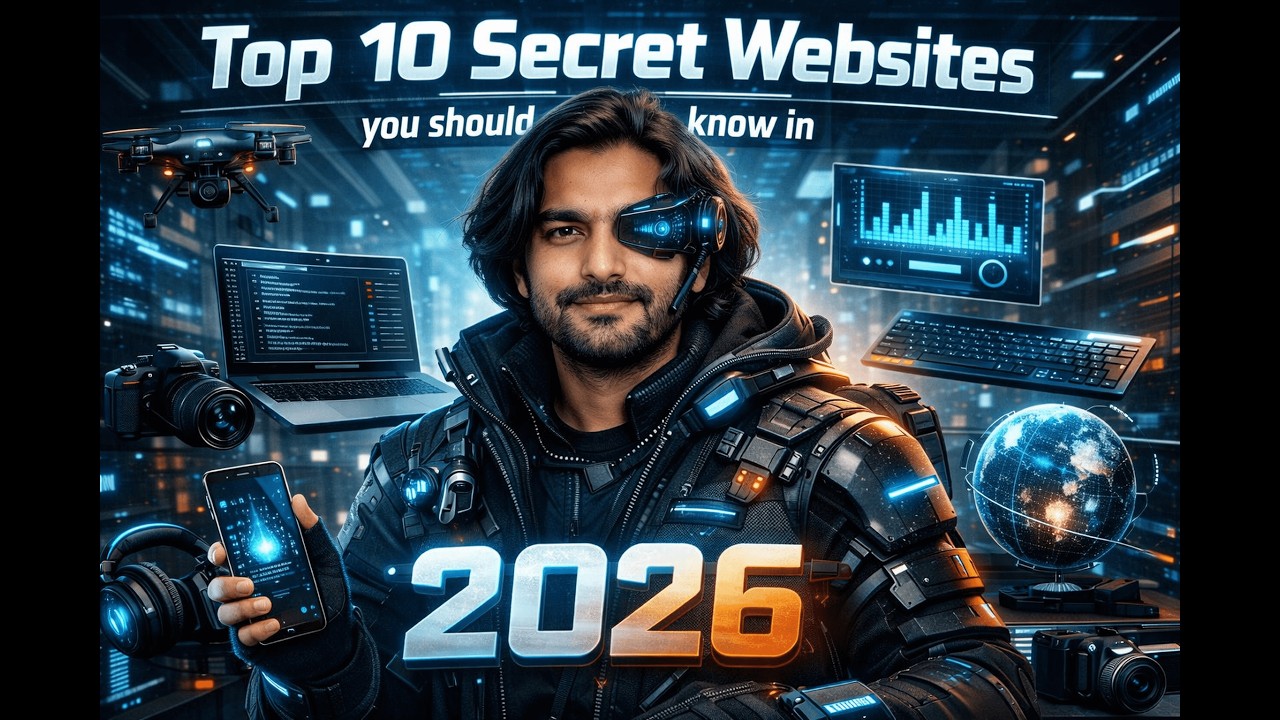 TOP 10 SECRET WEBSITES you should know in 2026 #websites #trending #tech