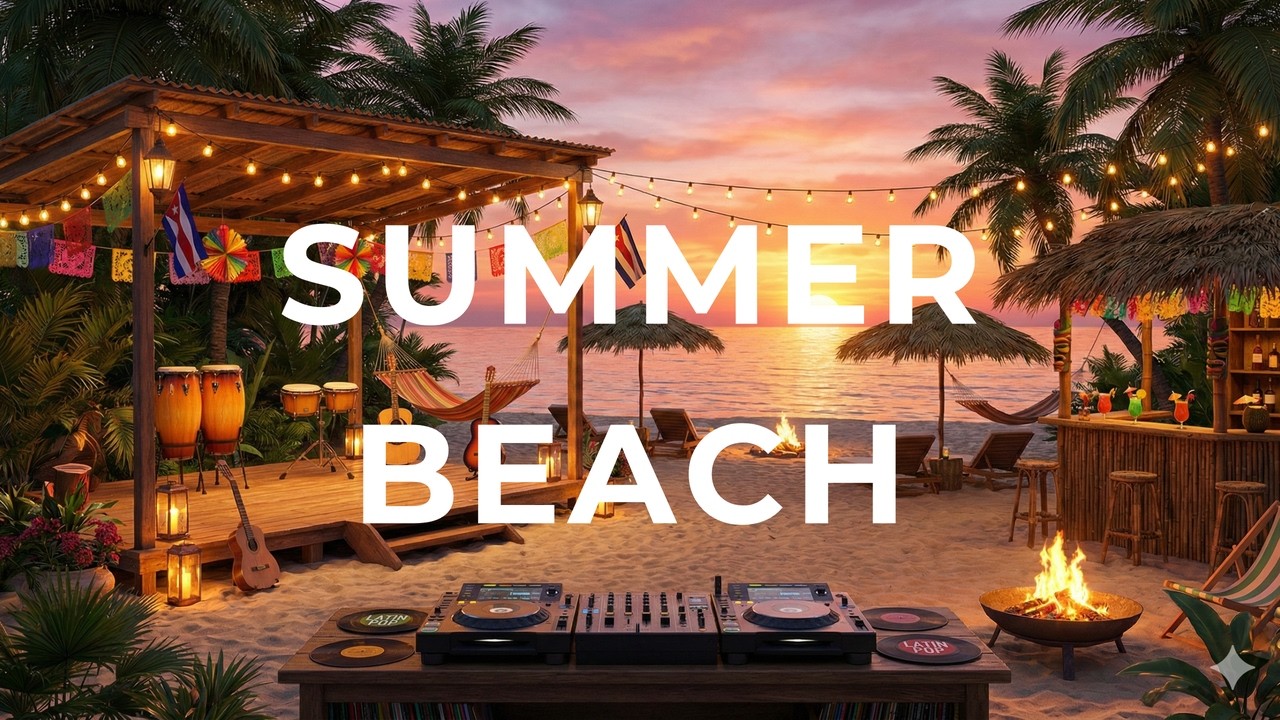 Summer Beach Party Music 🌴🔥 Tropical Vibes & Ocean Energy | CalmWave