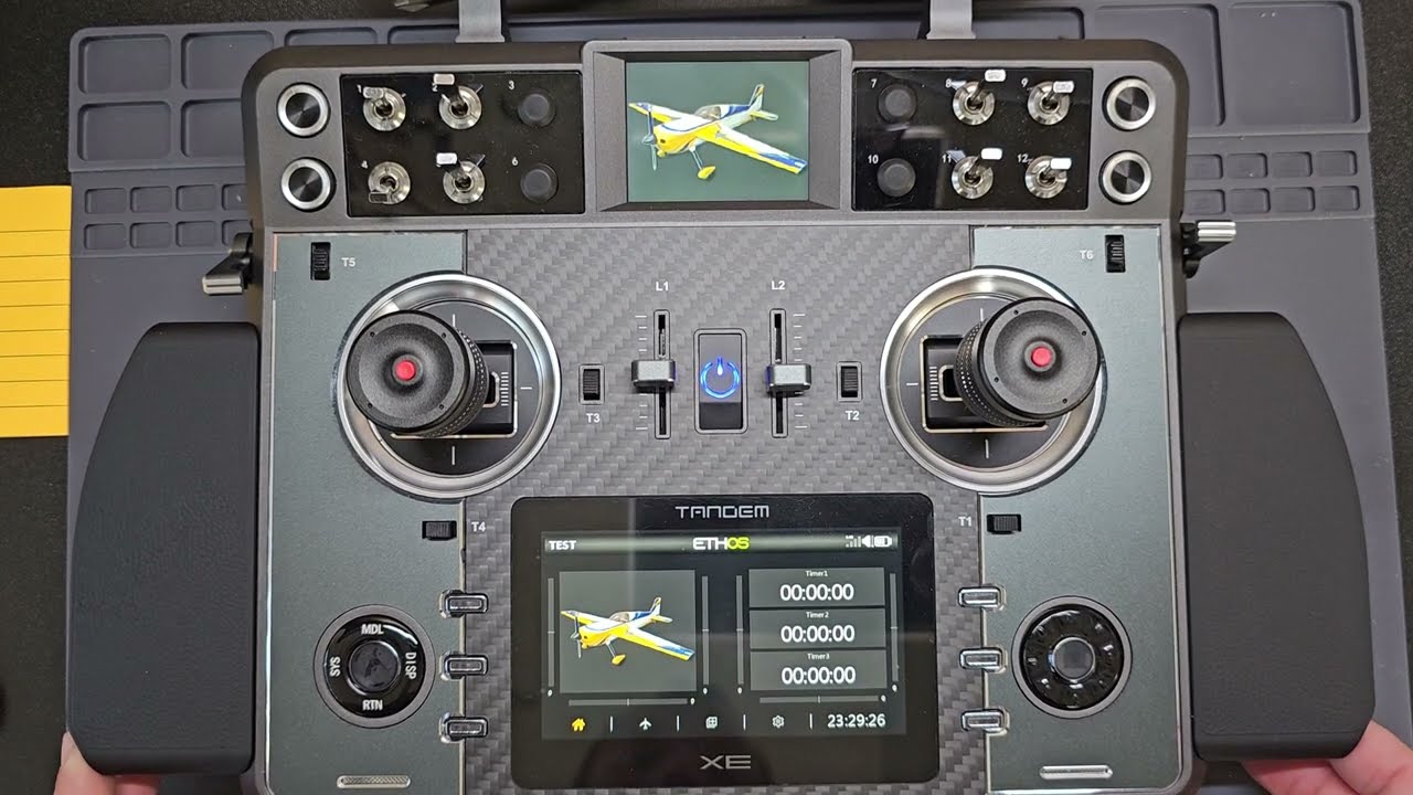 FrSky ETHOS Rename Sticks and Inputs as Joystick Names TANDEM X18 X20 XE