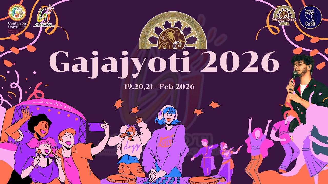Gajajyoti - 2K26 ||Centurion University, Paralakhemundi Campus
